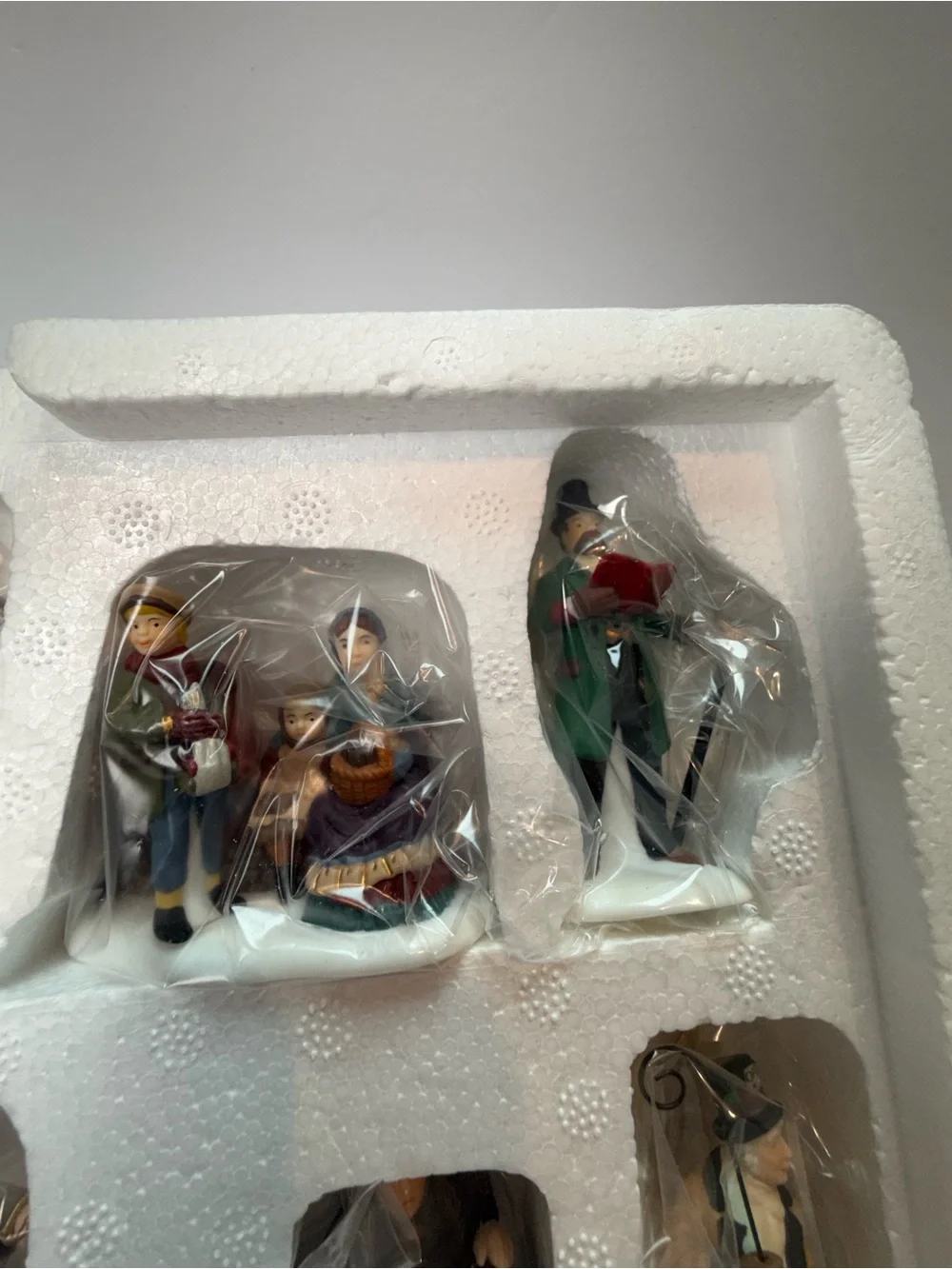 Department 56 Dickens Village A Christmas Carol Reading Set Limited Edition VTG